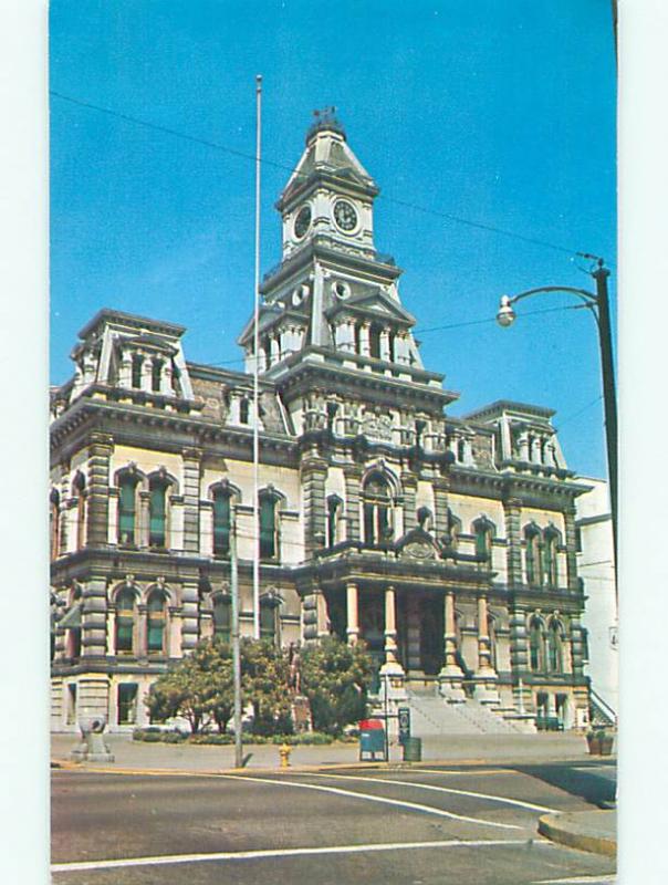 Unused Pre-1980 COURT HOUSE Zanesville Ohio OH n4296@