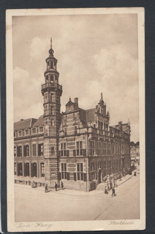 Netherlands Postcard - Den Haag Stadhuis    RS18316