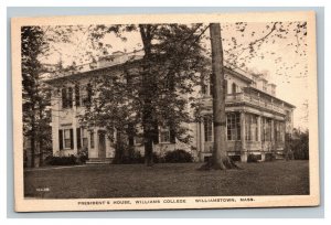 Vintage 1940's Photo Postcard Williams College Williamstown Massachusetts