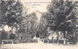 Shaker Dwelling House, Real Photo Mount Lebanon, NY, USA 1911 