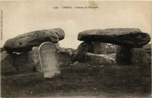 CPA CARNAC - Dolmen de Keryaval (430985)