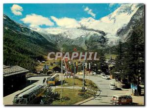 Postcard Modern 1800m Saas-Fee (Wallis)