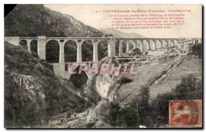 Postcard Old Bridge Fontpedrouse Sejourne