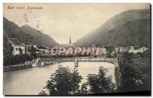 Old Postcard Bad Ischl Esplanade