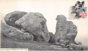 JUDGES CAVE NEW HAVEN CONNECTICUT LIVINGSTON POSTCARD (c.1900)