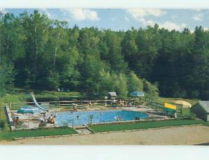 Unused Pre-1980 LODGE SCENE Jackson New Hampshire NH J6695