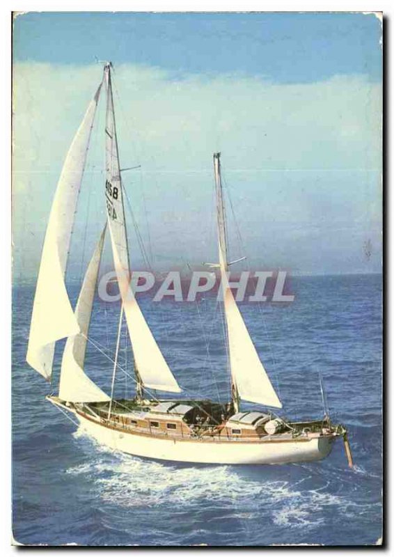 Modern Postcard The French Riviera Pleasure Sailing