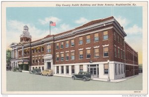 HOPKINSVILLE, Kentucky, 1900-1910's; City Couty Public Building And State Armory