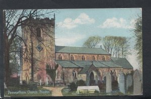 Lancashire Postcard - Penwortham Church, Preston    RS13448