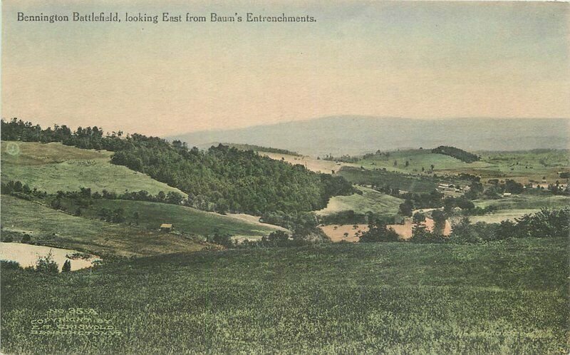 Baum's Bennington Battlefield C-1910 Vermont Military Postcard 12258