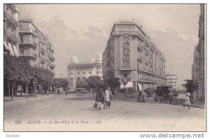 La Rue d'Isly Et La Poste, Alger, Algeria, Africa, 1910-1920s