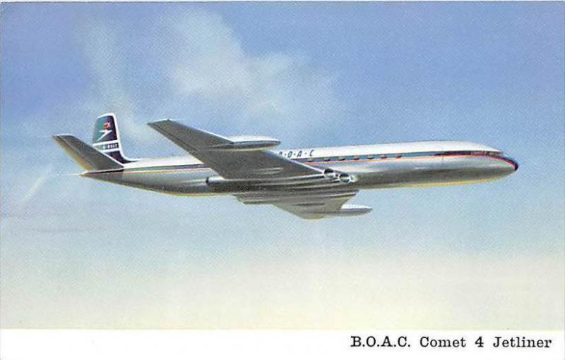 310 B.O.A.C. Comet 4 Jetliner, De Havilland Aircraft Co.,