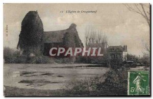 Old Postcard The Church of Cricqueboeuf