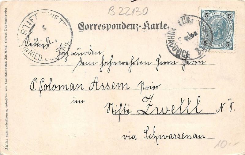 B22130 Bad Luhatschowitz Waldkapelle Luhacovice czech republic