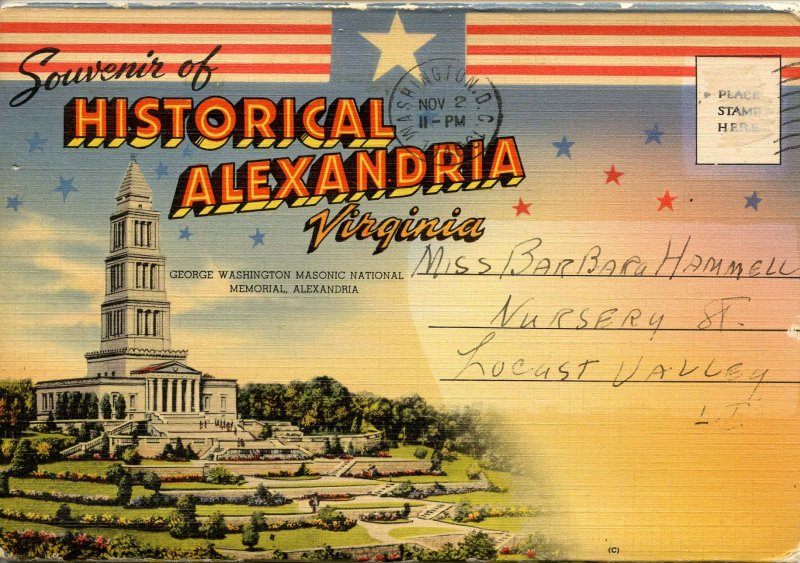 Folder -   Virginia,  Historical Alexandria  18 views + narrative