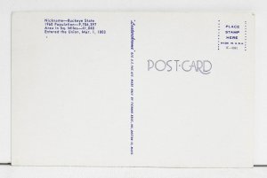 Greetings from Ohio (map) - Postcard