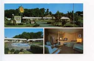 Roanoke VA Roanoker Motor Lodge Motel on US Hwys 11 & 220 Postcard