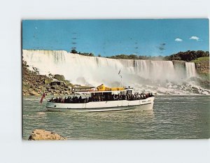 Postcard Maid of the Mist Niagara Falls North America
