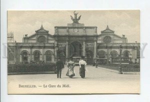 3175040 BRUXELLES Belgium BRUSSELS Railway Station Gare Vintage