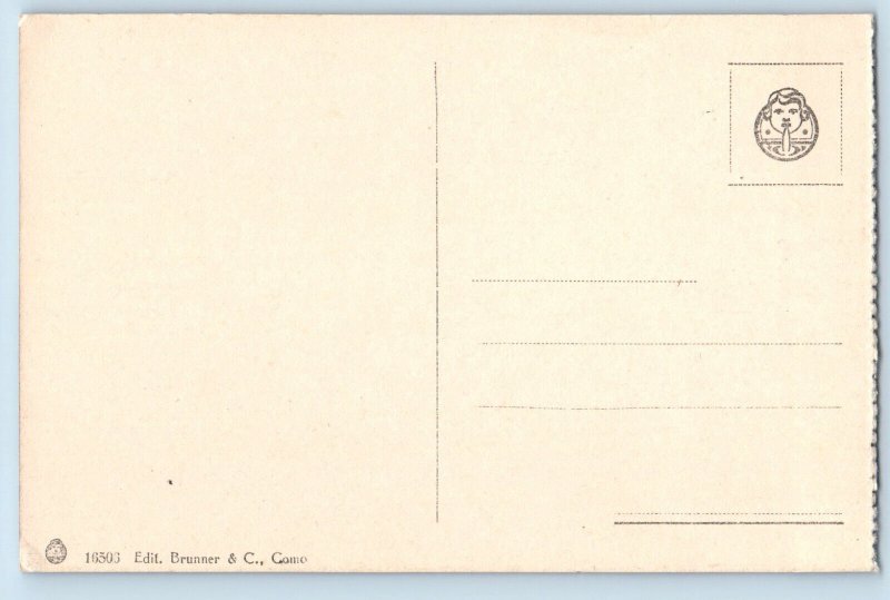 Alassio Liguria Italy Postcard Panorama From the East c1910 Unposted