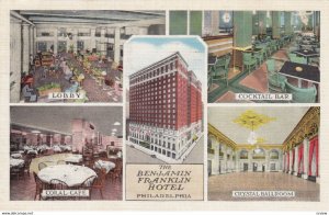 PHILADELPHIA , Pennsylvania , 1930s ; Benjamin Franklin Hotel