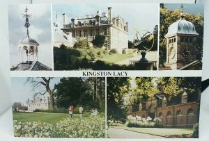 Multiview Postcard Kingston Lacy Nr Wimborne Dorset Sir Ralph Banks 17th Century