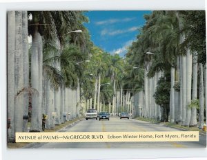 M-129937 Avenue of Palms-McGregor Blvd Edison Winter Home Fort Myers Florida