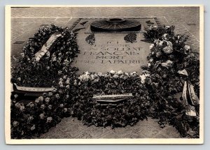 RPPC  Paris France  WW1  Tomb of Unknown Soldier    Postcard