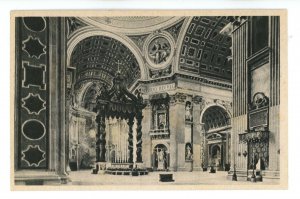 Italy - Roma (Rome), Vatican City. St Peter's Basilica, Confessional Altar