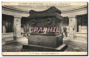 Old Postcard Paris Hotel Tomb of Napoleon 1st Invalides