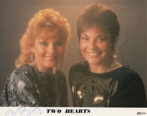 Two Hearts Tammy Cline Ginny Hawker MULTI Hand Signed Photo