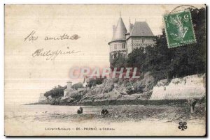 Old Postcard Pornic Chateau