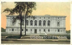 Detroit Public Library - Michigan MI  