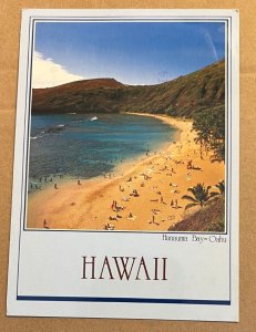 1988 USED POSTCARD - HANAUMA BAY, OAHU, HAWAII