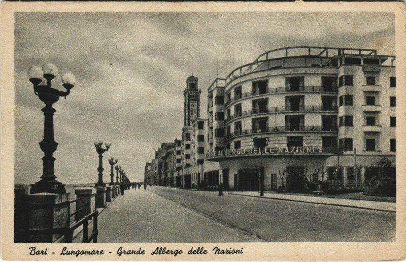 CPA Bari Lungamare GRande Albergo DELLE ITALY (805319)