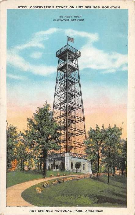 Arkansas   Hot Springs National Park    Steel Observation Tower