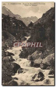 Old Postcard Route Pierrefitte Pierrefitte has Cauterets Fall of Calypso