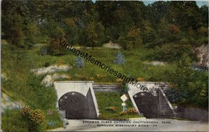 Bachman Tubes Entering Chattanooga TN Through Missionary Bridge Postcard PC236