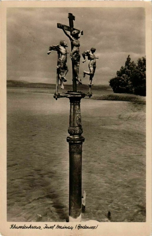 CPA AK Schwedenkreuz, Insel MAINAU GERMANY (739948)