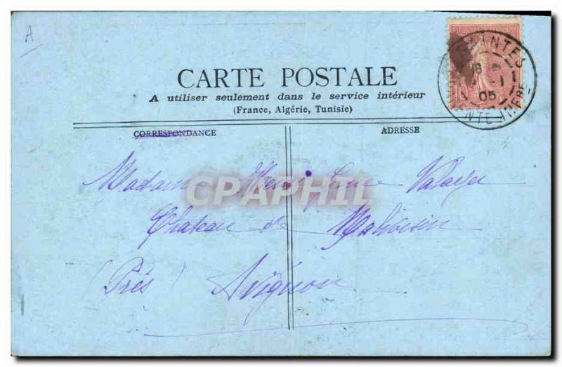 Postcard Old Woman Theater Cleo de Merode