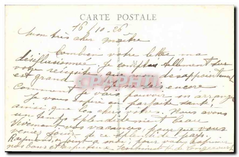 Postcard Old Nice Le Quai des USA and the Sun Terrace