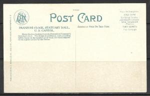 Washington DC - Franzoni Clock - Statuary Hall - US Capitol - [DC-037]