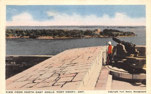 View from North East Angle Fort Henry 1951 