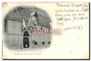 Postcard Old Entree Hotel Dieu Beaune