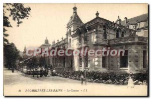 Old Postcard Plombieres Les Bains Casino