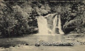 The Falls, Camp Wabak, Marietta, S.C. USA Greenville County Girl Scout Unused...