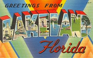 FL LN Lakeland Greetings from LINEN MINT