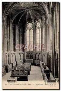 Old Postcard Saint Germain en Laye Castle Chapel East Coast