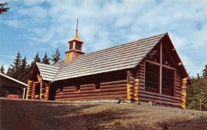 2~ Postcards  Auke Bay, AK Alaska  CHAPEL BY THE LAKE & INTERIOR CHURCH VIEW