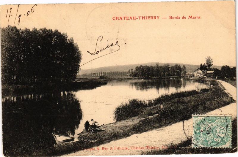 CPA CHATEAU-THIERRY Bords de Marne (202479)
